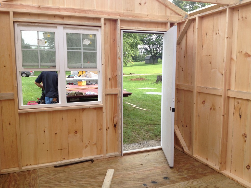 Interior View Garden Shed