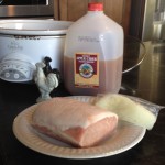 Slow Cooker Pork Loin with Apple Cider