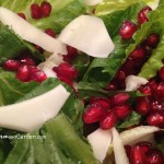 Pomegranate Salad with Shaved Parmesan