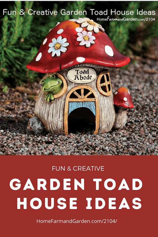 Garden Toad House ideas